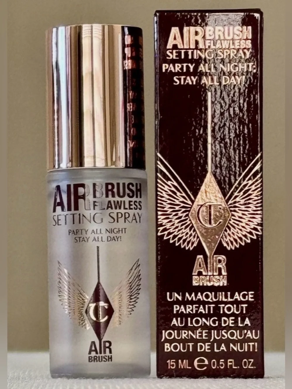 Charlotte Tilbury Airbrush Flawless Setting Spray - TRAVEL SIZE